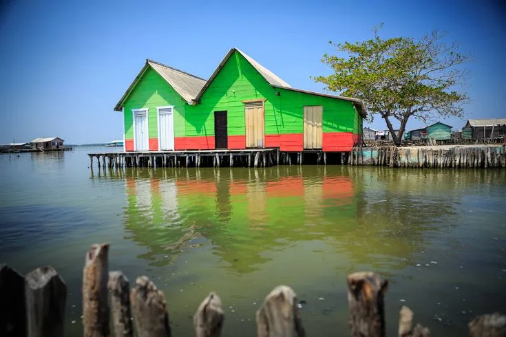 Ciénaga Grande de Santa Marta en Magdalena