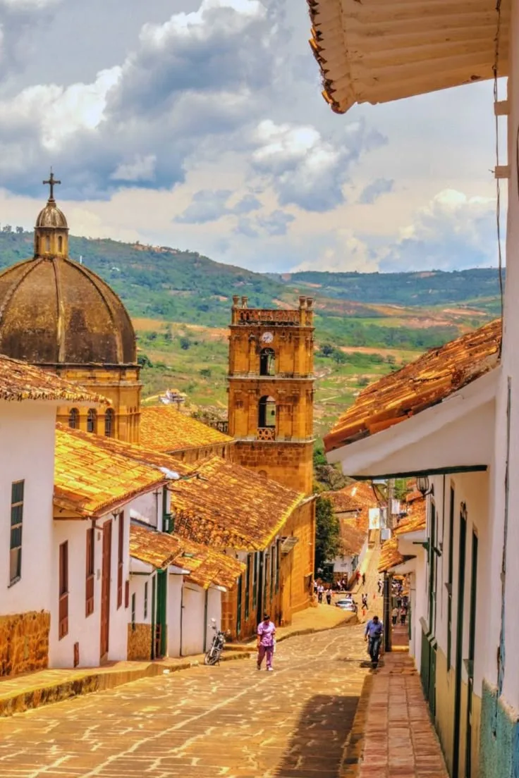 Vista de Barichara, Santander